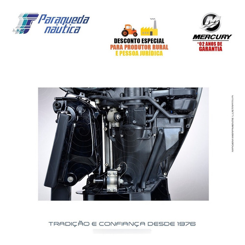 Imagem 7 de 9 de Motor De Popa Mercury 4 Tempos 150hp L 3.0l Efi Seapro