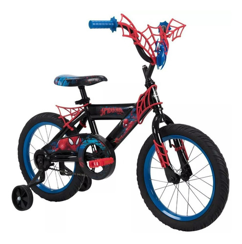 Bicicleta Infantil Huffy - Spider-man Rodada 16 - Importado