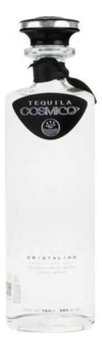 Pack De 6 Tequila Cosmico Añejo Cristalino 100% 750 Ml