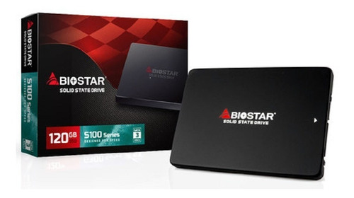 Disco Ssd Biostar 120gb 2.5 Notebook Pc Sata 3 6gb/s Color Negro