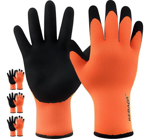 Guantes De Trabajo De Invierno Impermeables Hombres Y M...