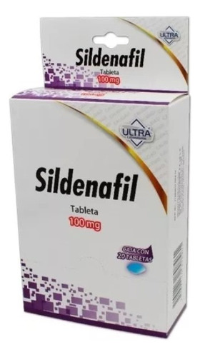 Sildenafil 100 Mg C/20 Tabletas Ultra / Generico Viagra 