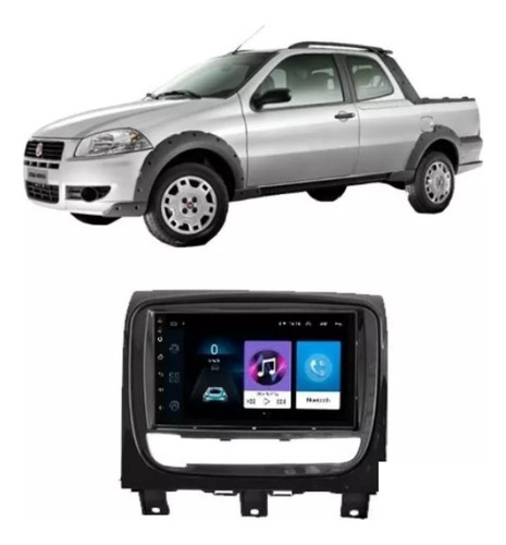 Radio Multimedia Gps Usb Fiat Strada 2012  Idea 2013-2016