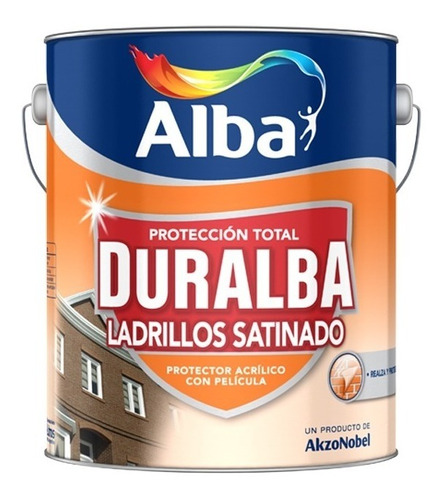 Duralba Ladrillo Protector Satinado 20lts | Giannoni