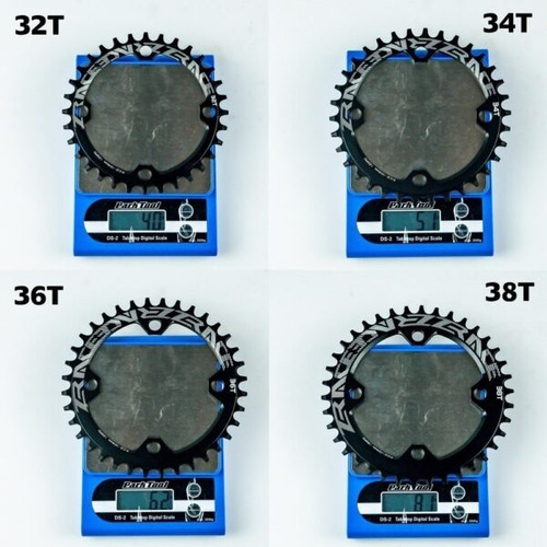 Imagen 2 de 2 de Plato Redondo Zrace 104bcd Sram/shimano - Cumpasbikeshop