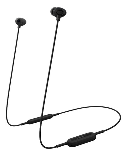 Auricular Bluetooth Cable Neckband Panasonic Rp-nj310bp Ax ® Color Negro