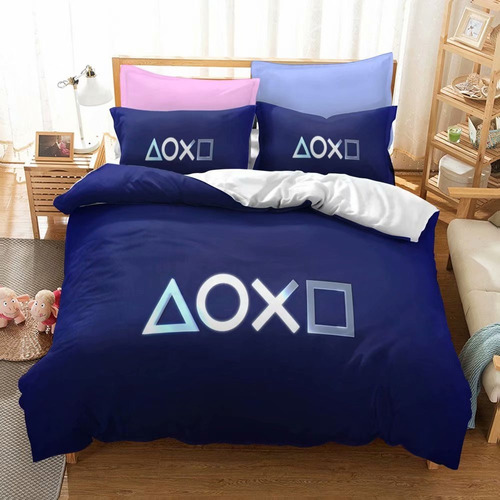 Playstation Funda De Edredón For Juegos De Cama Doble 220