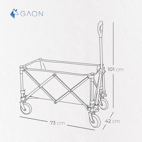 Carrito Vagon Plegable Multiusos De Carga Reforzado Set 2 Pz