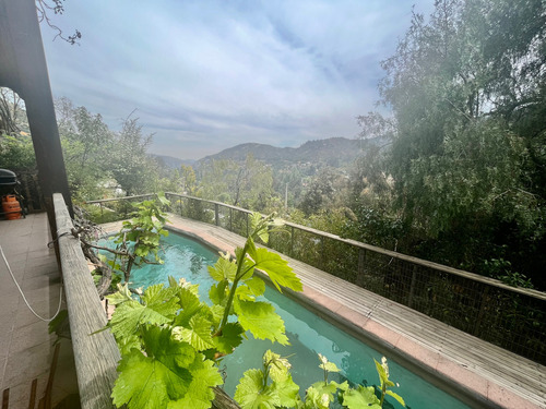 Casa En Condominio Con Piscina Y Vista (72687)