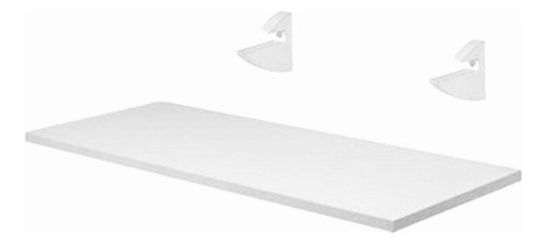 Repisa Recta Blanca Hogar 40cm Prat-k 08850.010 Color Blanco