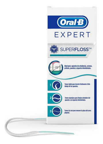 Hilo Dental Oral-b Expert Super Floss 50 Uds