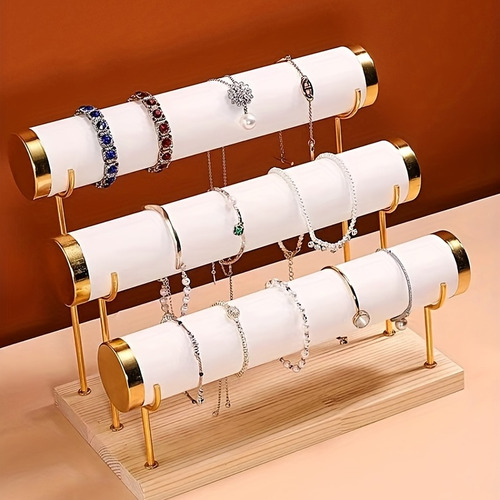 Joyero Simple De 3 Capas, Soporte Para Relojes De Pulsera De