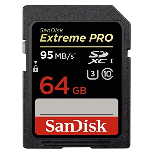 Tarjeta De Memoria Flash Sandisk De 64gb Hasta 95 Mb/s