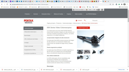 Imagen 9 de 10 de Video Endoscopio Pentax ,olympus, Fujinon , Alquiler,ventas