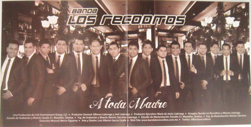 Banda Los Recoditos - A Toda Madre Cd (Usado)