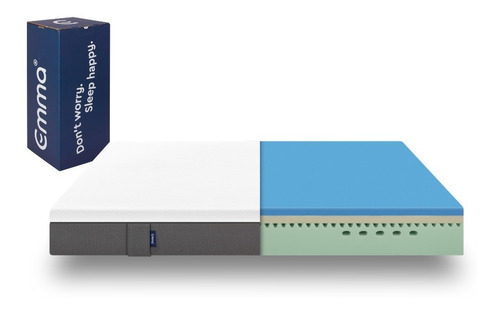 Colchón Emma Individual | Memory Foam | Tecnología Alemana