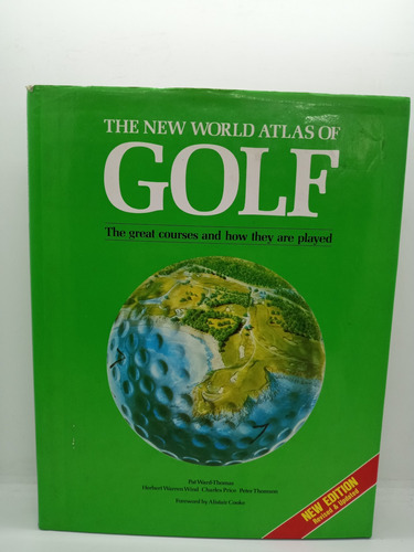 El Nuevo Atlas Mundial Del Golf - En Inglés - Ilustrado