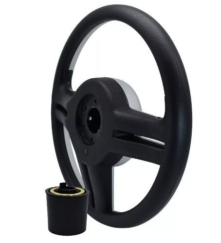 Imagem 5 de 7 de Volante Surf Prata Gol G3 2001 2002 2003 2004 2005 Com Cubo