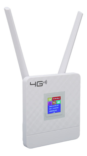 Router Inalámbrico Lte 4g Wifi 300m Cat4 32 Con Ranura Sim E