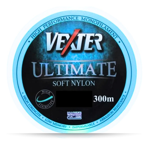 Linha Pesca Marine Sports 300m 0,33mm Vexter Ultimate Soft!!