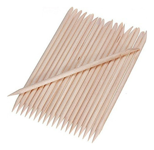 50 Uds. Palos De Madera Para Decoración De Uñas, Removedor