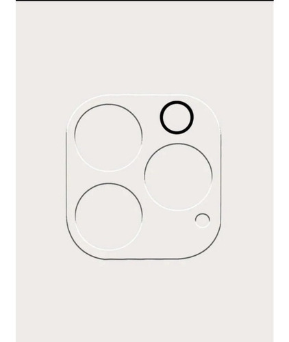 Imagen 8 de 10 de Mica 9d Protector De Lente De Cámara Para Todos Los iPhone