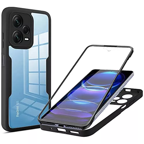 CCSmall Funda para Xiaomi Redmi Note 12 Pro 5G, Funda para Poco X5 Pro,  resistente a prueba de golpes, funda de teléfono compatible con carga