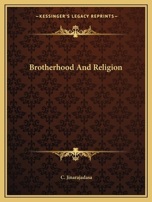 Libro Brotherhood And Religion - Jinarajadasa, C.