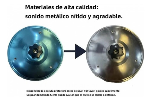 Platillo De Choque Para Coche Con Clip - Tambor Mini En