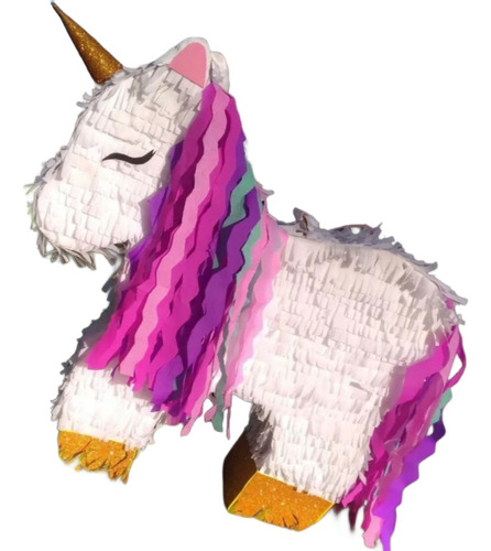 Piñata Infantil Unicornio Pony 50 Cm Cumpleaños