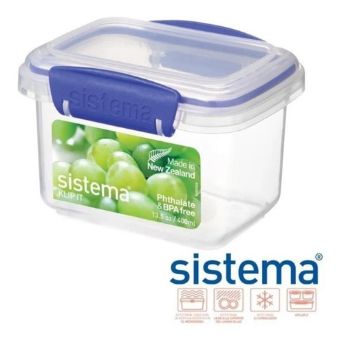 Contenedor Rubbermaid Sistema Klip It 400ml Original
