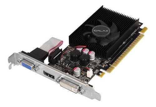 Placa De Vídeo Galax Gt 210 1gb Ddr3 Low Prof 12x Sem Juros