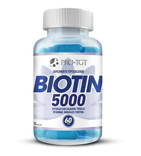 Protgt  Biotin 5000 (biotina Bariatrica) 60caps Sfn