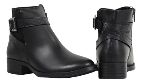 Botas Piel Mujer Botin Casual Vaquera Comoda Antiderrapante