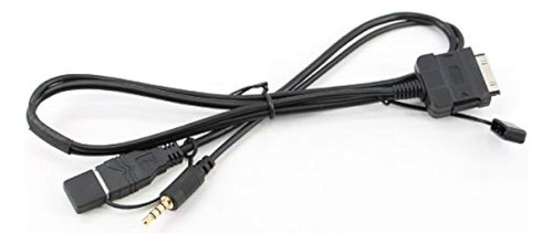 Xtenzi Cable Compatible Para Jvc Ks-u39 iPod Audio / Video C