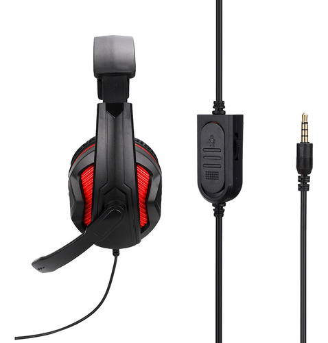 Gaming Headphone 3.5mm Competitive Headset Microphone Wired