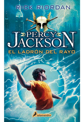 Saga Completa Percy Jackson (5 libros), de Rick Riordan. Editorial SALAMANDRA BOLSILLO, tapa blanda en español, 2021