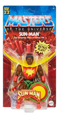 Figura Sun-man Masters Del Universo Origins  Mattel