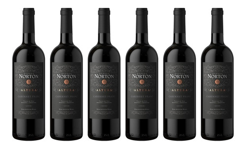 Vino Norton Altura Cabernet Franc X750cc Caja X6