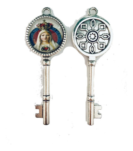 Dijes Nuestra Señora Virgen De Fatima 47 Piezas (dy99)