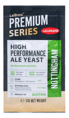Levedura fermento Nottingham 11g - Lallemand
