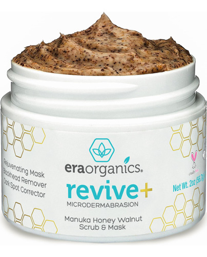 Era Organics Exfoliante Facial Y Exfoliante Facial De Micro.