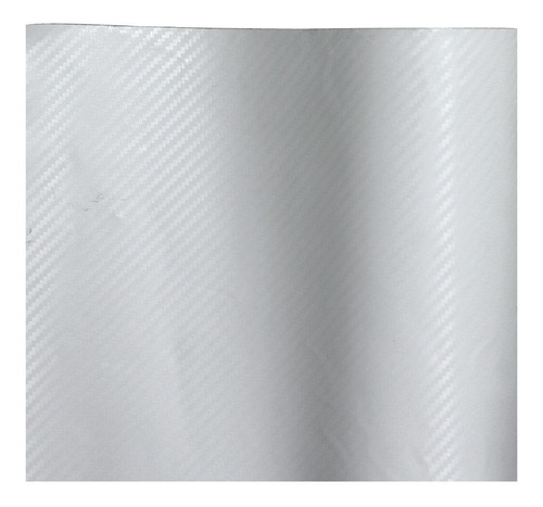 Adesivo Fibra Carbono Envelopamento 1,40 X 5 M Cinza Prata