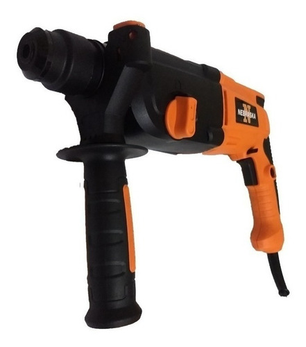 Rotomartillo electroneumático Nebraska NEMERM1026 naranja y negro con 1050W de potencia 220V