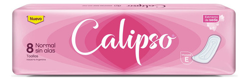 Toallas Femeninas Calipso Normal Sin Alas 8u