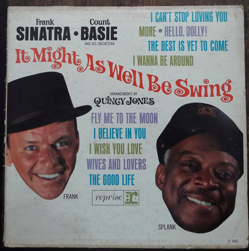 Lp Vinil Frank Sinatra Count Basie It Might As Well Be Swing