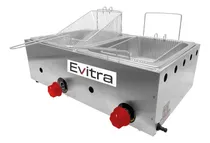 Comprar Fritador De Batata Em Inox 10 Litros 2 Cubas Frango Batata