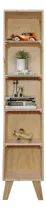 Comprar Biblioteca Retro Organizador 4 Estantes Nordico Madera 40 Color Natural