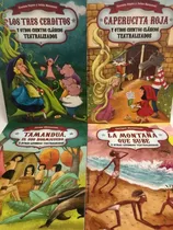 Comprar Cuentos Clásicos Teatralizadas - Caperucita Y Otros X Pack 4