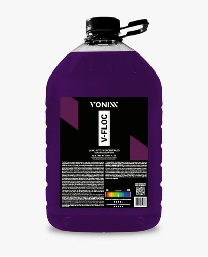 V-floc Vonixx 5 Litros Alta Concentração Neutro Shampoo